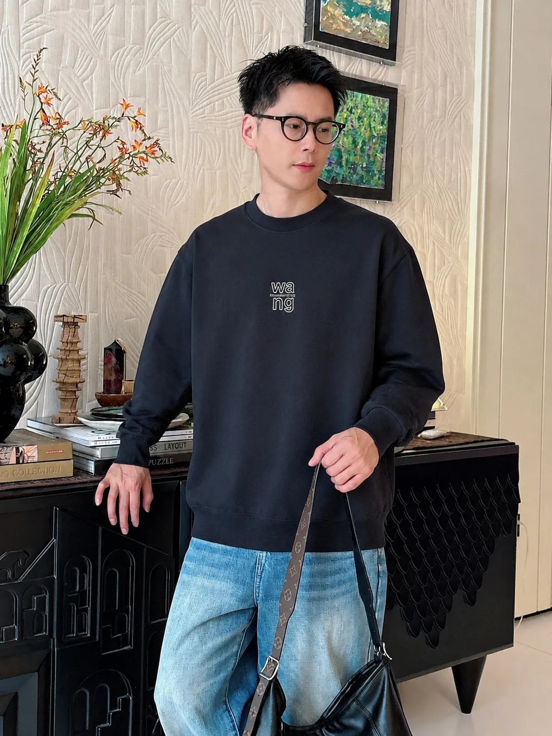 alaxander wang/ 《 》 ， ， Same Style ， : Black White Coffee Brown Size：S（90-130 ） M（125-140 ） L（135-155 ） XL（155-175 ） XXL（175 ）